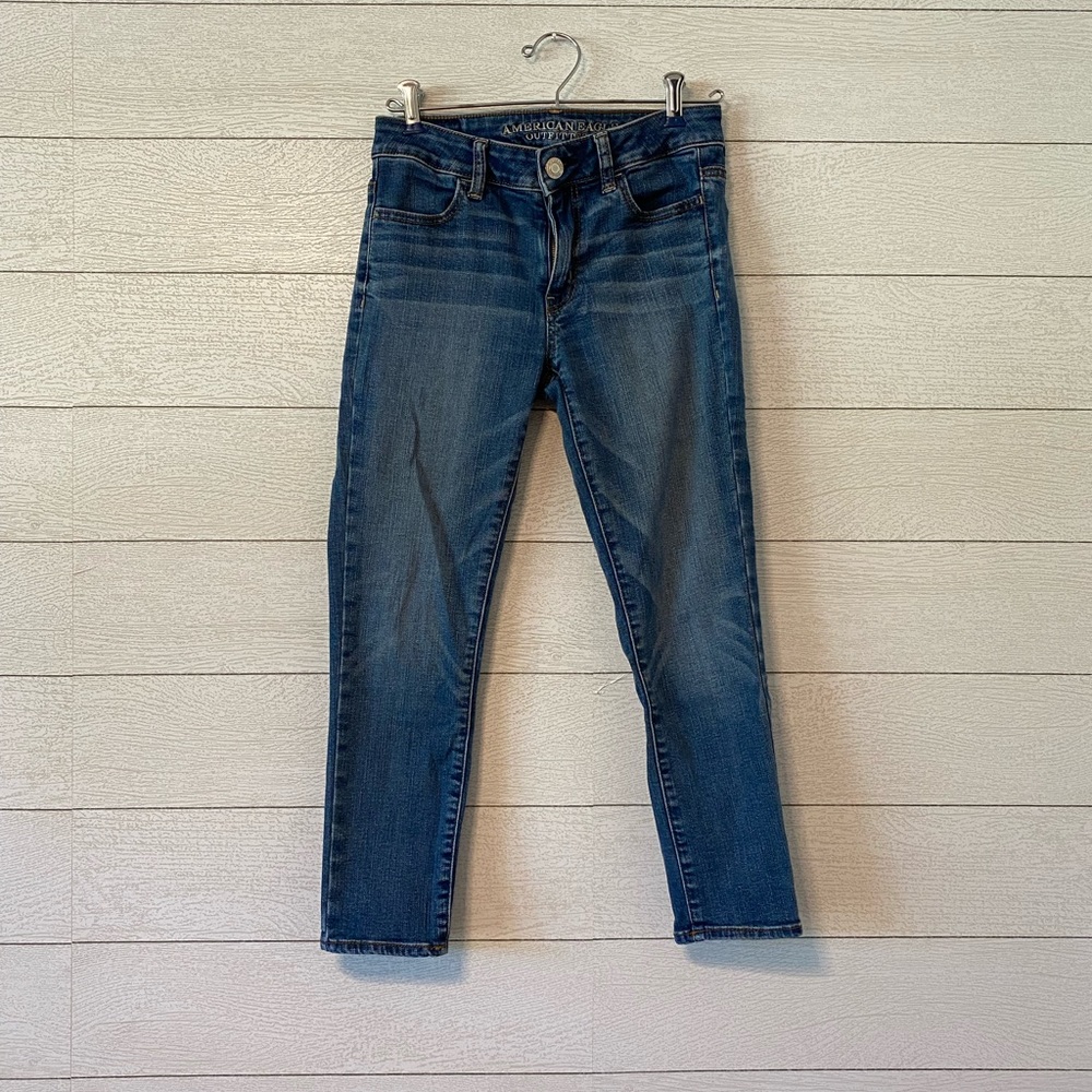 High Rise Jegging Crop AE Jeans